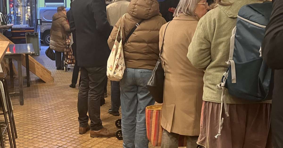 Aux Halles centrales, la veille de Noël sans stress