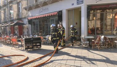 place Saint-Germain : un mégot déclenche un important dégagement de fumée
