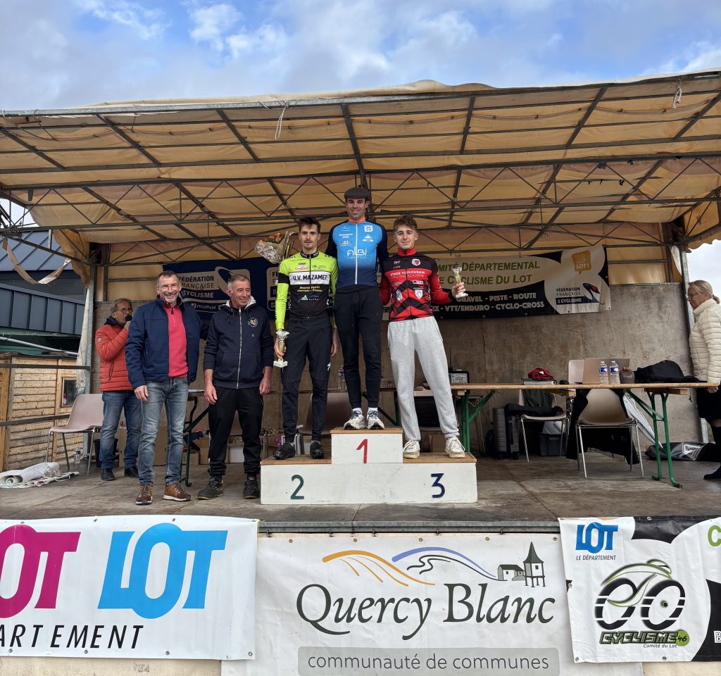 Sud Gironde – CYCLISME — — Lilian Calmejane s’impose sur le cyclo-cross de Montcuq en Quercy Blanc (46)
