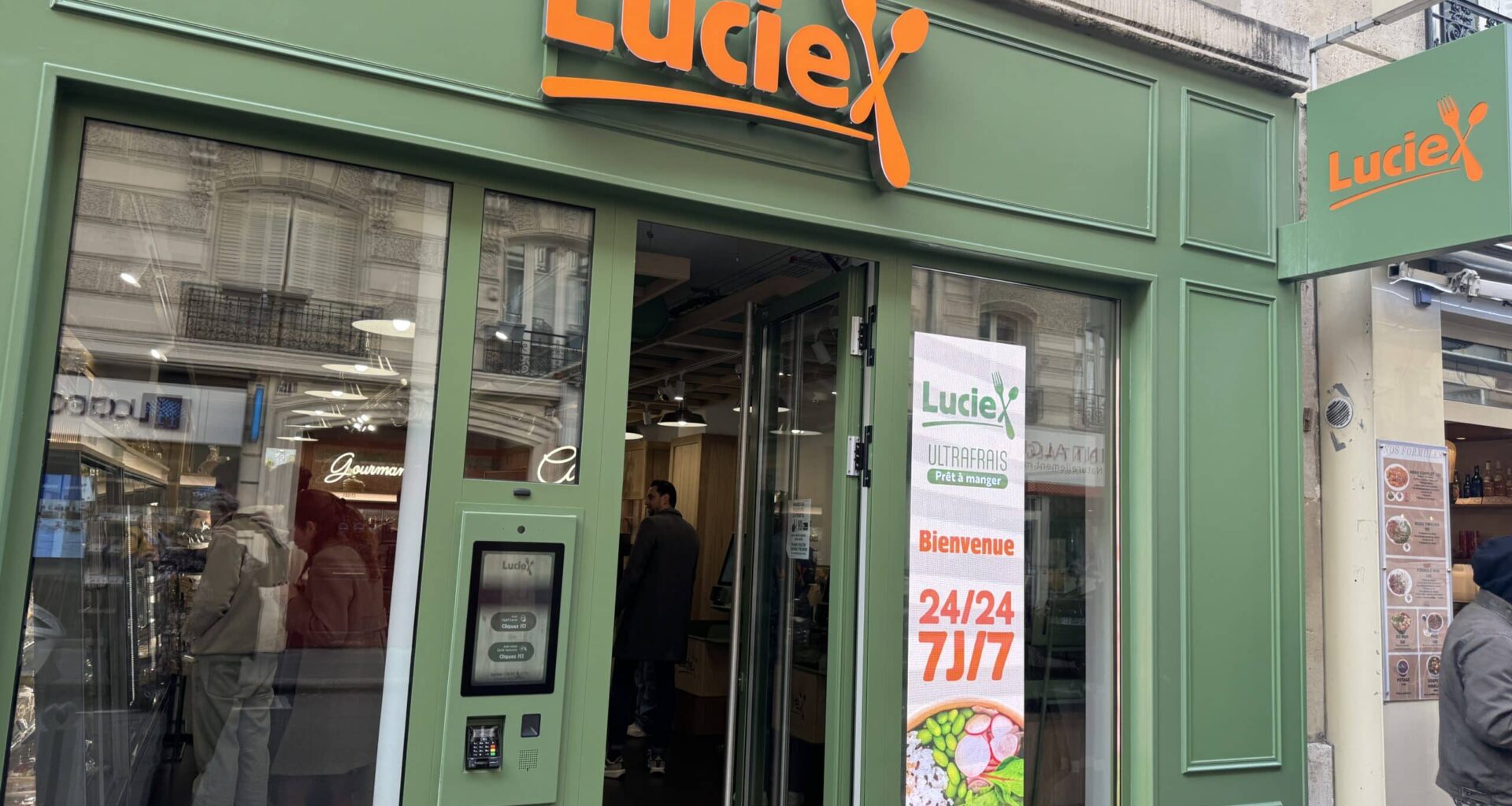 Découvrez "Lucie", l'enseigne de snacking autonome qui attaque Paris