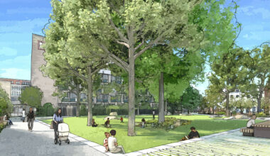 Inauguration du jardin Line Renaud / Actualités