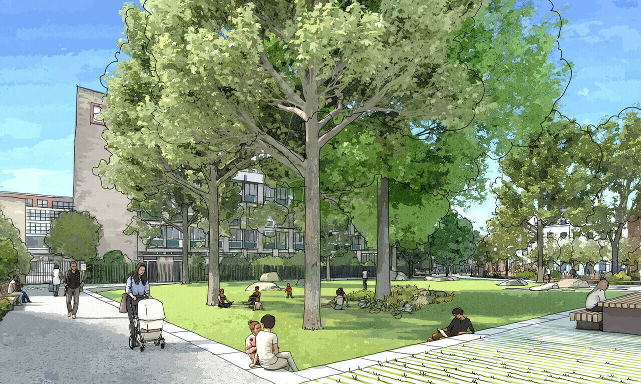 Inauguration du jardin Line Renaud / Actualités