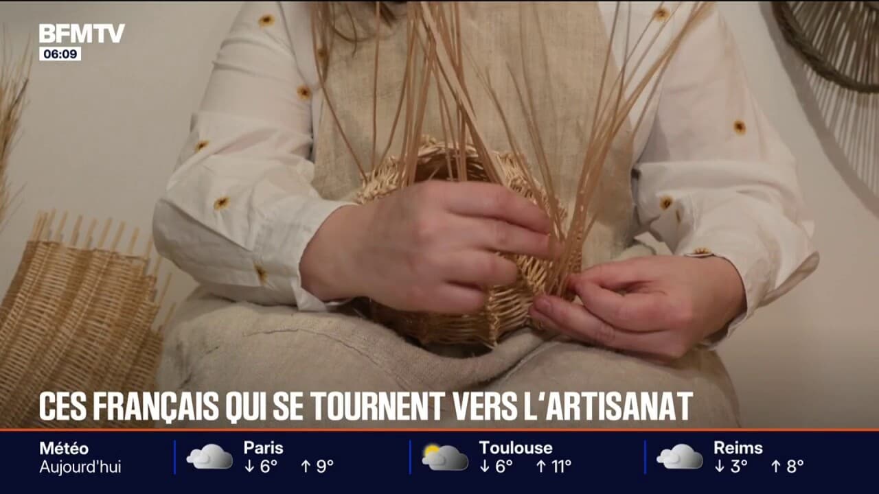 de plus en plus de Français se tournent vers l'artisanat