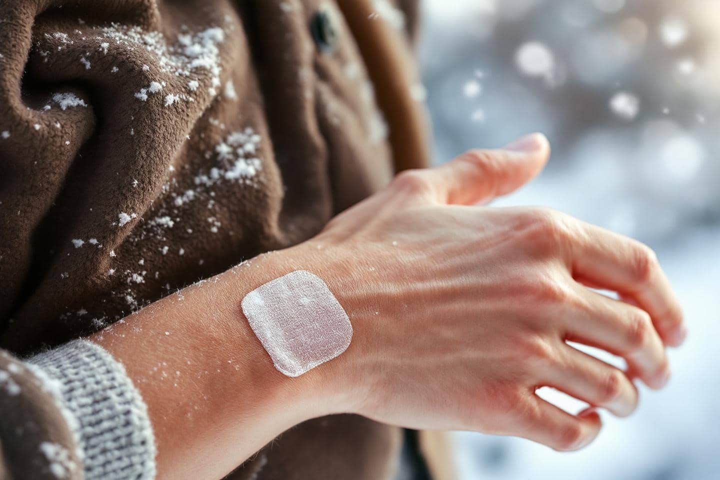 ce patch réduirait de 50% les poussées d’eczéma en hiver, selon une étude européenne