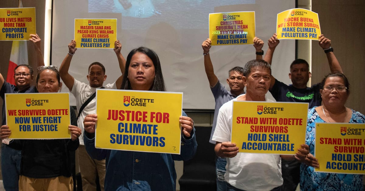 Shell poursuivi au Royaume-Uni par des survivants d’un typhon aux Philippines – Libération