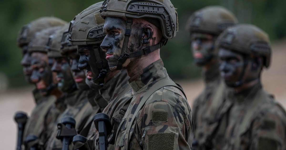 En cas d'affrontement militaire avec Moscou, le gros des effectifs terrestres de l'Europe serait fourni par seulement six pays