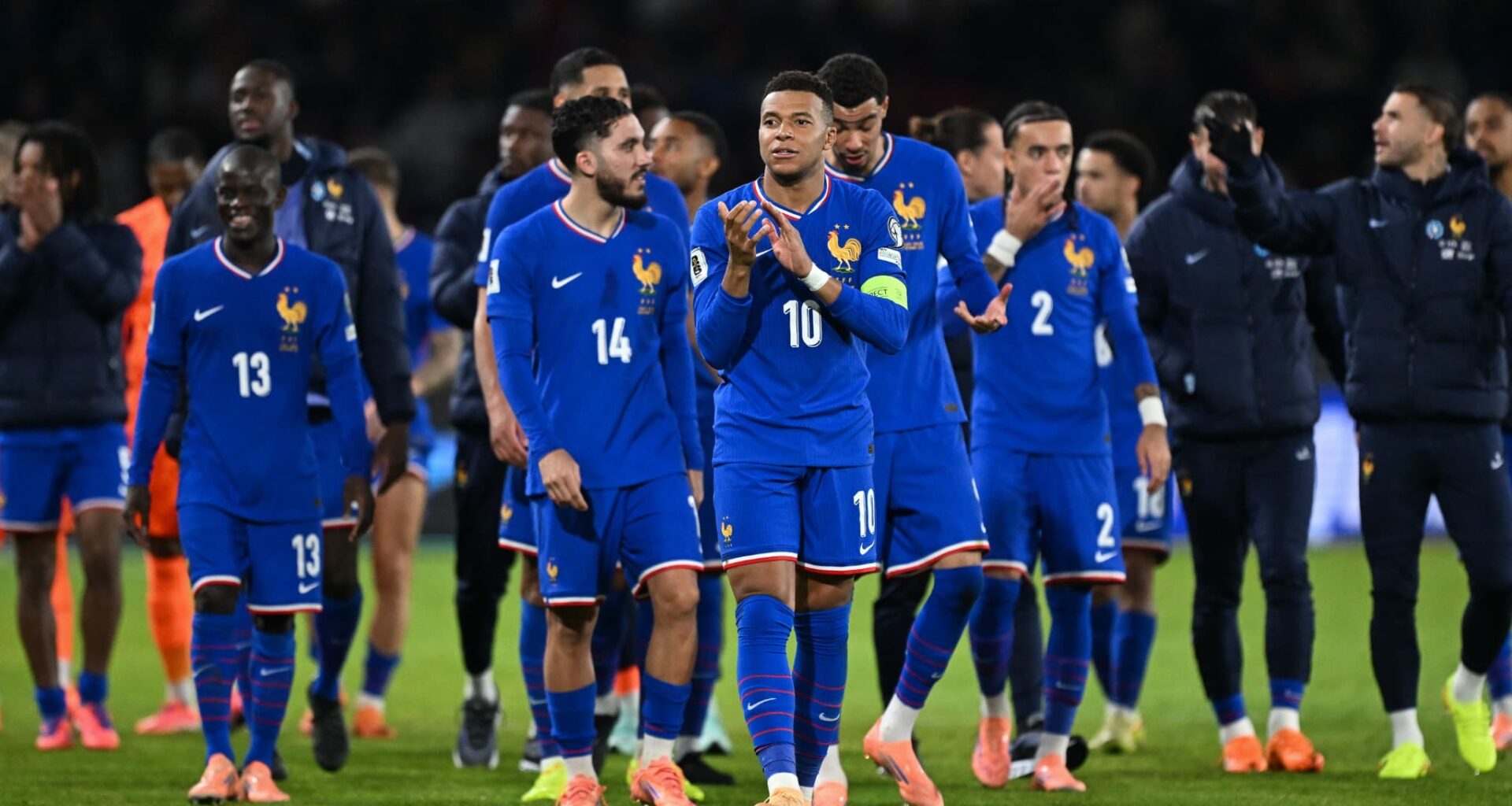 le calendrier complet de la France pour la phase de groupes