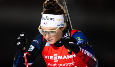 L'Allemagne était trop forte, Lou Jeanmonnot et Fabien Claude prennent la deuxième place du Biathlon World Team Challenge