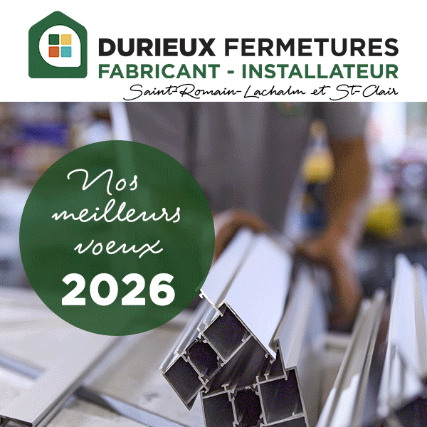 Saint-Romain-Lachalm Durieux Fermetures décembre 2025