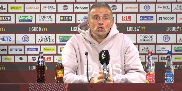 Luis Enrique Conf Metz