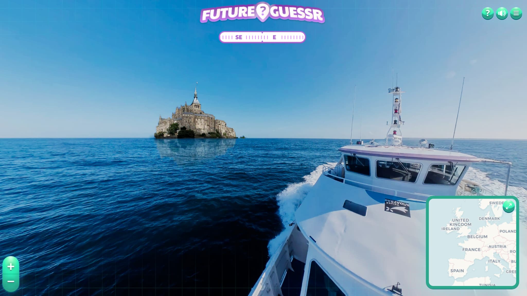 Le Mont Saint-Michel en 2100.