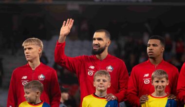 Nabil Bentaleb, Hamza Igamane et Hakon Haraldsson débarquent sur la pelouse pour défendre les couleurs du LOSC.