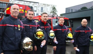 « Il était accroché à son réfrigérateur, en panique totale » : ces pompiers rennais décorés