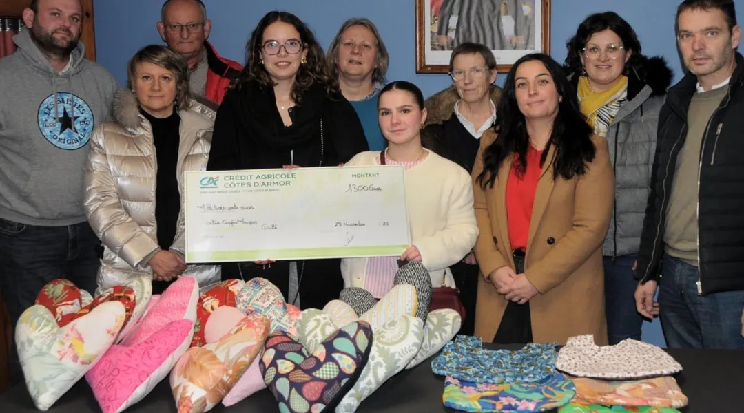 Guitté. 1 300 € ont été remis au centre Eugène-Marquis