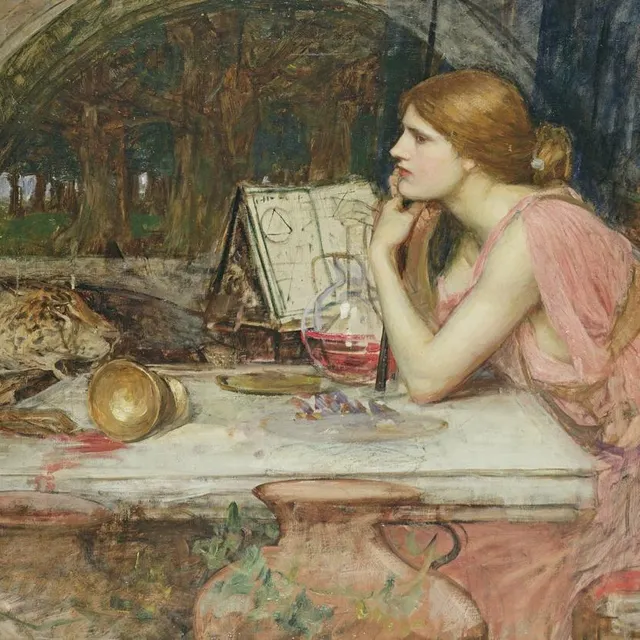 « Circé la magicienne » de John William. Bridgeman Images / Peter Nahum at The Leicester Galleries, Londres photo « circé la magicienne » de john william. © bridgeman images / peter nahum at the leicester galleries, londres