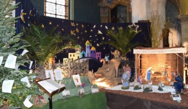 La crèche sablaise de l’église Notre-Dame-de-Bon-Port pour découvrir « un peu la généalogie