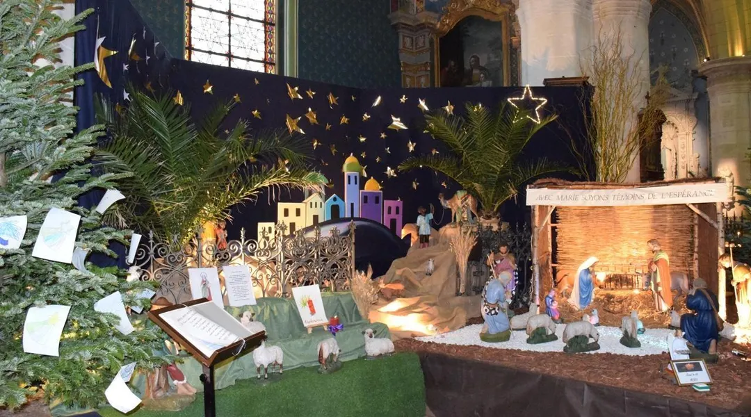 La crèche sablaise de l’église Notre-Dame-de-Bon-Port pour découvrir « un peu la généalogie