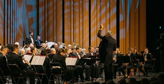 photo  l’orchestre d’harmonie de la musique de l’air et de l’espace jouera jeudi 29 et vendredi 30 janvier 2026, à la folle journée de nantes.  ©  mickael liblin 