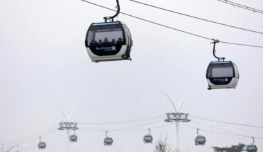 Le C1, premier téléphérique urbain d’Île-de-France a pris son envol