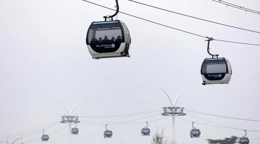 Le C1, premier téléphérique urbain d’Île-de-France a pris son envol