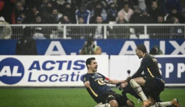 Ligue 1. Quatre cartons rouge, sept buts, bagarre… Lille s’impose à Auxerre dans un match