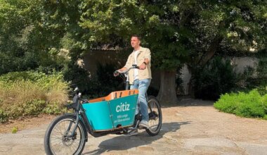 Deux vélos-cargos en libre-service rejoignent la flotte Citiz de Rennes métropole