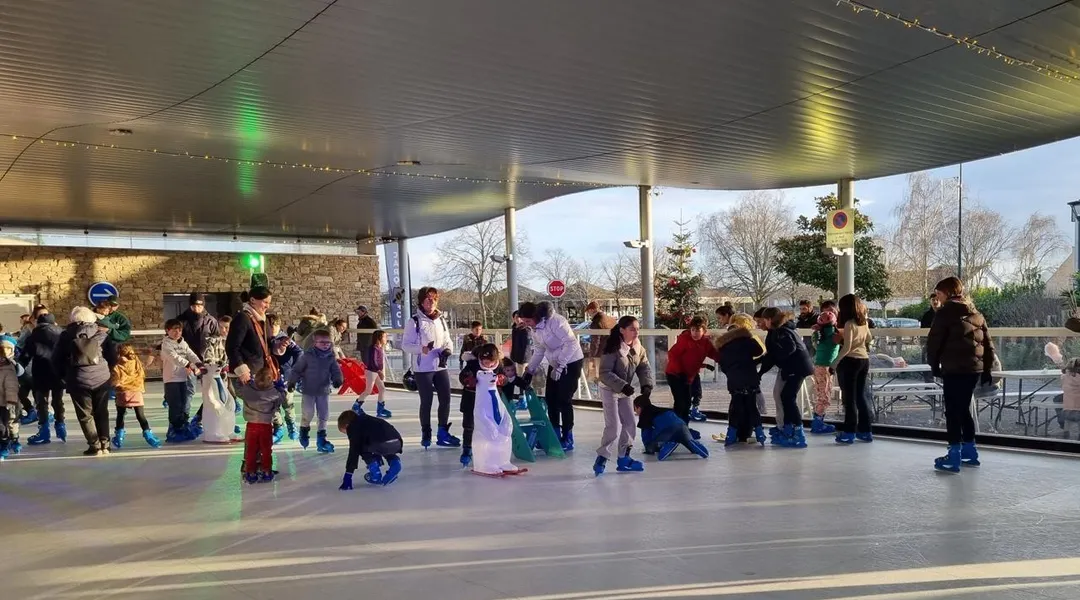 La patinoire revient pendant les vacances dans cette commune près de Nantes