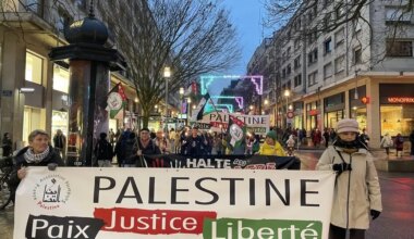 À Nantes, une manif aux flambeaux pour ne pas oublier les Palestiniens