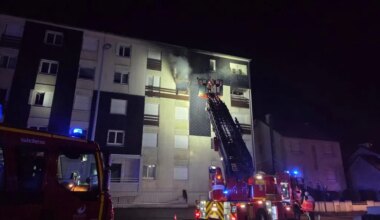 Onze personnes intoxiquées après l’incendie d’un immeuble à Rennes