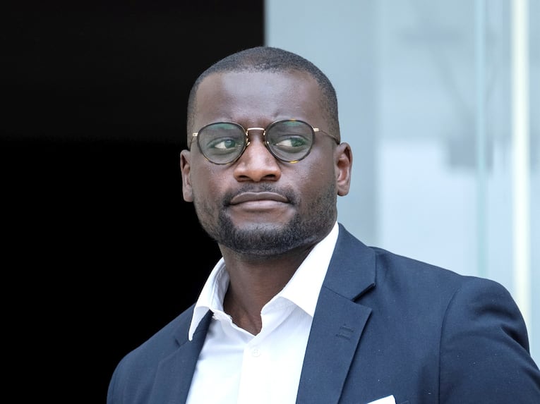 Carlos Martens Bilongo, depute NPF LFI, lors de la journee d accueil des deputes de la 17eme legislature, a l Assemblee nationale.