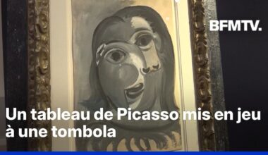un tableau de Picasso mis en jeu à une tombola caritative pour financer la recherche sur l'Alzheimer
