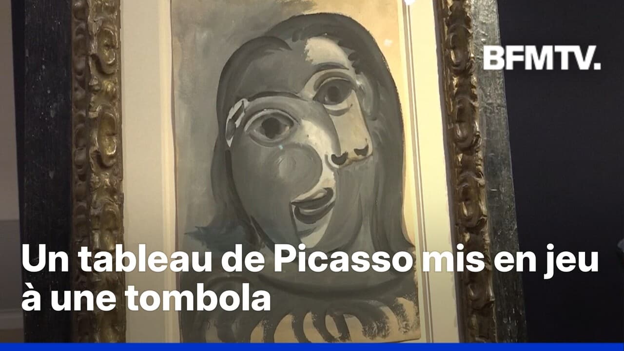 un tableau de Picasso mis en jeu à une tombola caritative pour financer la recherche sur l'Alzheimer