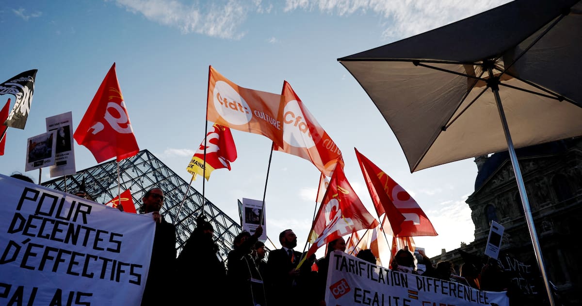 la direction du Louvre à Paris annonce tout de même une ouverture partielle du musée – Libération