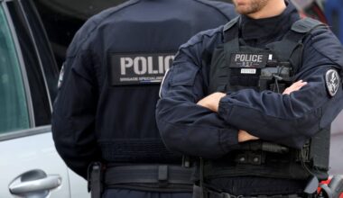 Les malfrats ont laissé leur talkie-walkie sur place. © Alain ROBERT/SIPA