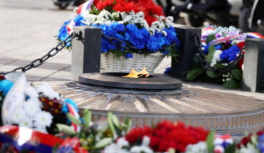 La flamme du Soldat inconnu de nouveau prise pour cible © JACOVIDES / POOL/SIPA