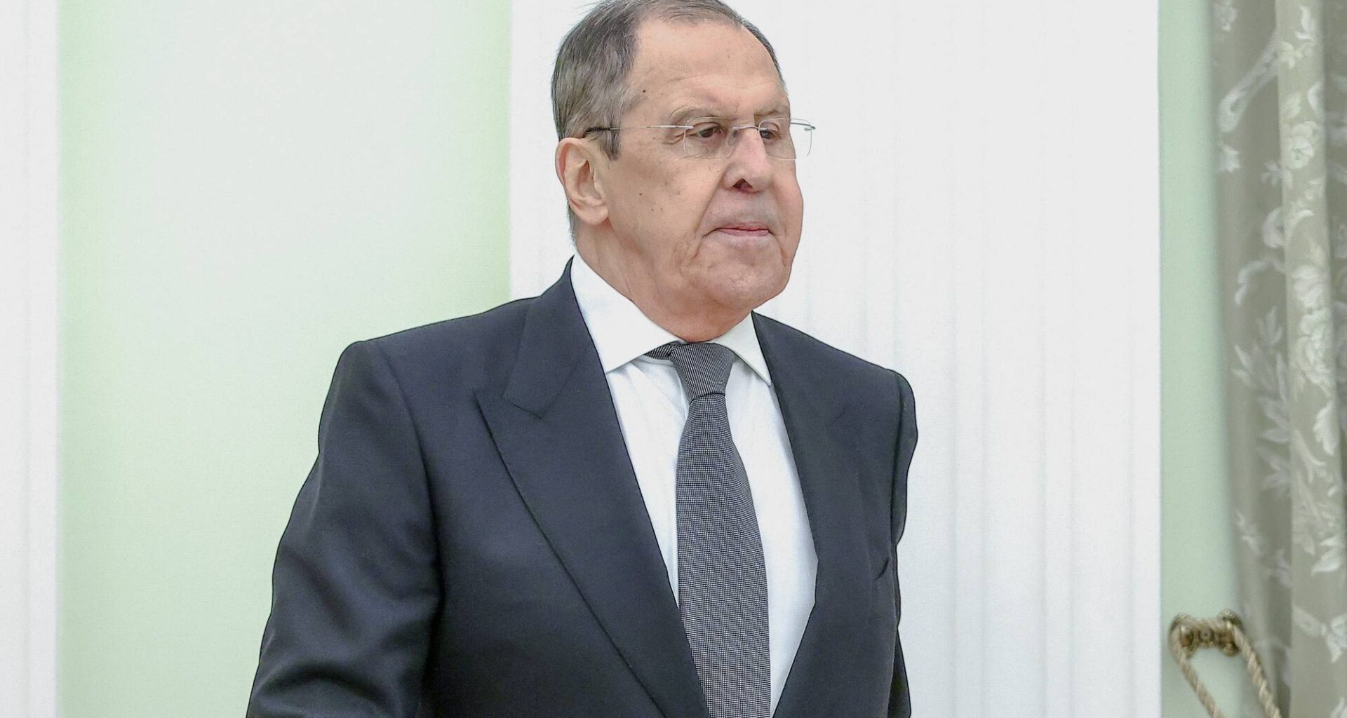 Sergueï Lavrov, Ministre des affaires étrangères russe. Image d