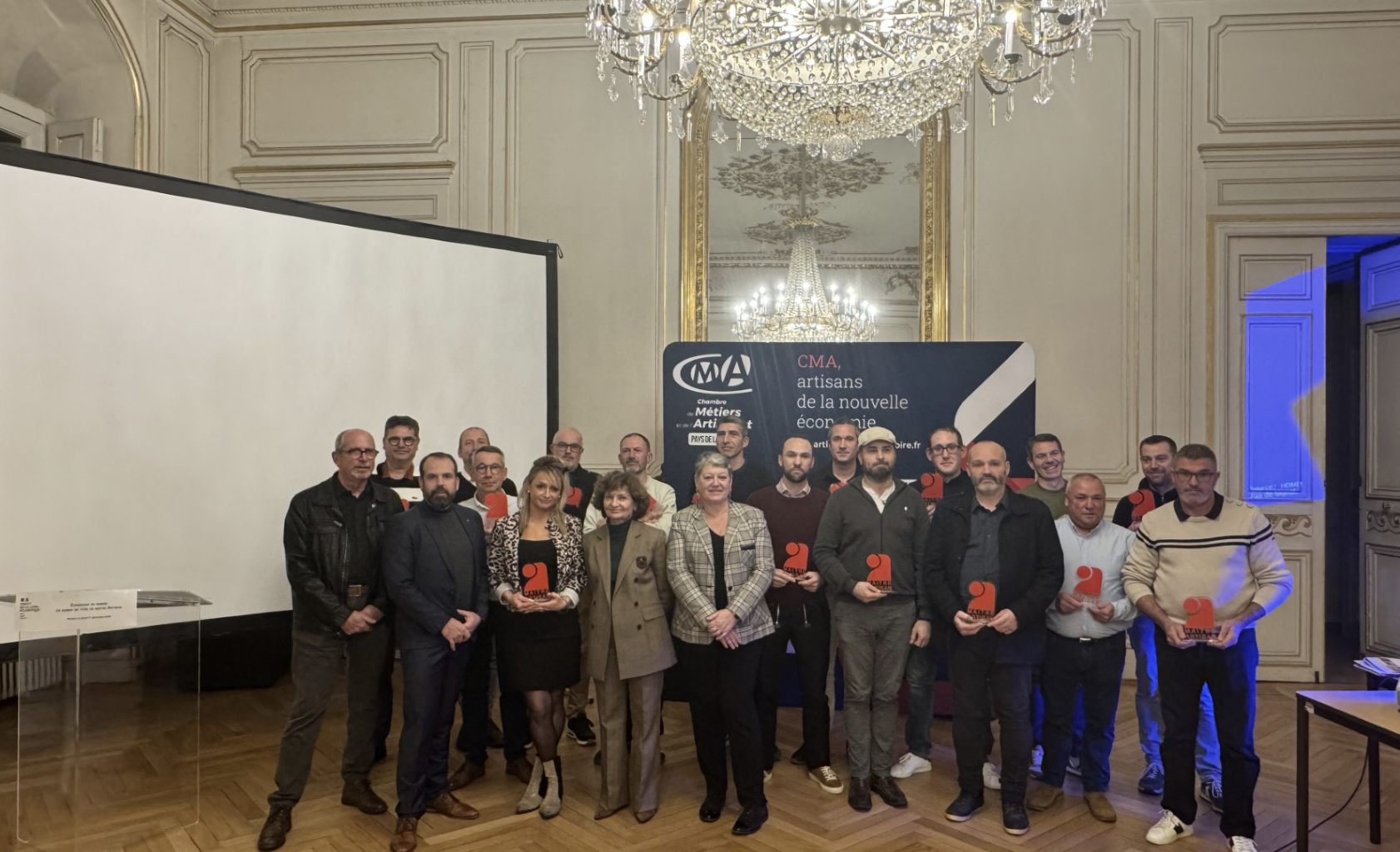 Trophée Maître Artisan décerné dans l'aire urbaine de Nantes