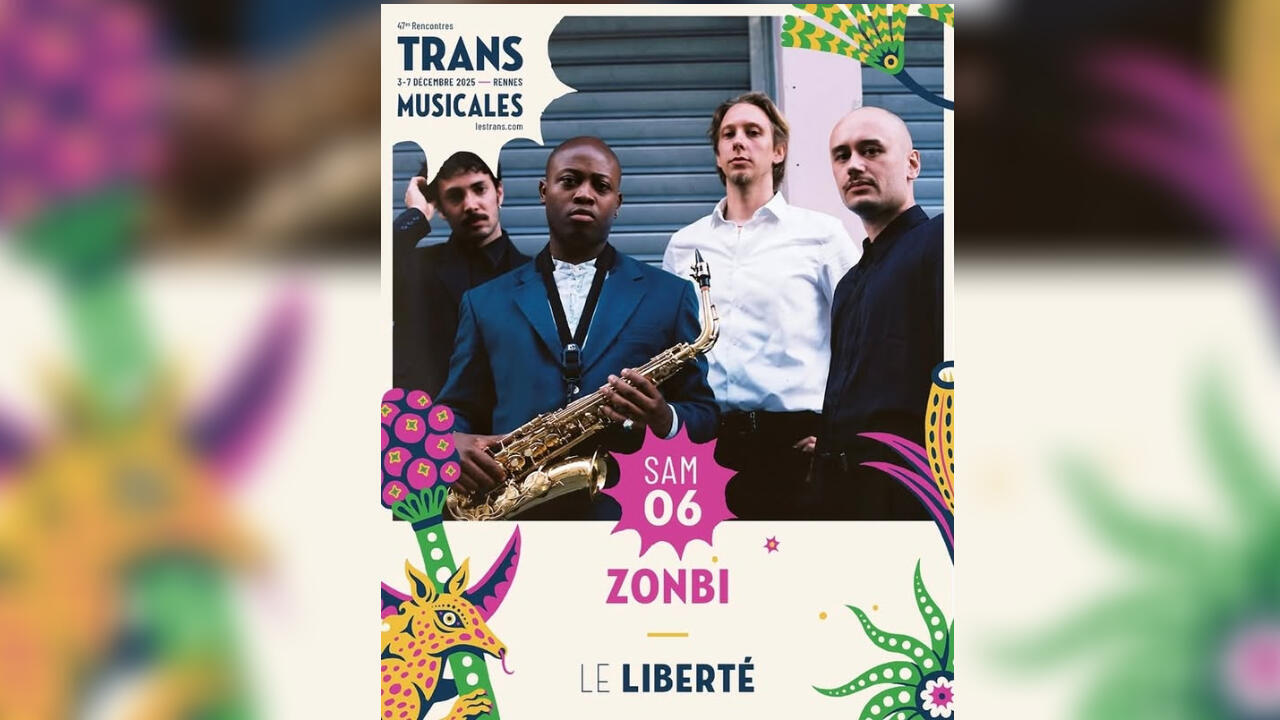 Transmusicales de Rennes: Zonbi, paroles créoles sur fond de jazz et de post punk - Reportage culture