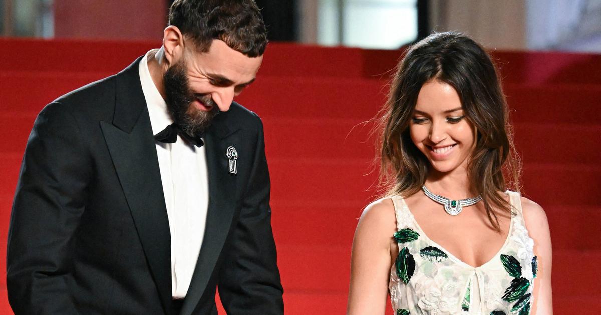 Balade au clair de lune et visite du Louvre… De rares images de Lyna Khoudri et Karim Benzema à Paris