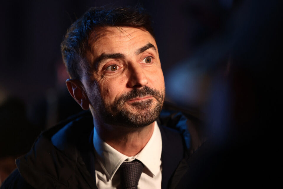 Le maire de Lyon Grégory Doucet à la présentation de la Fête des Lumières 2025.