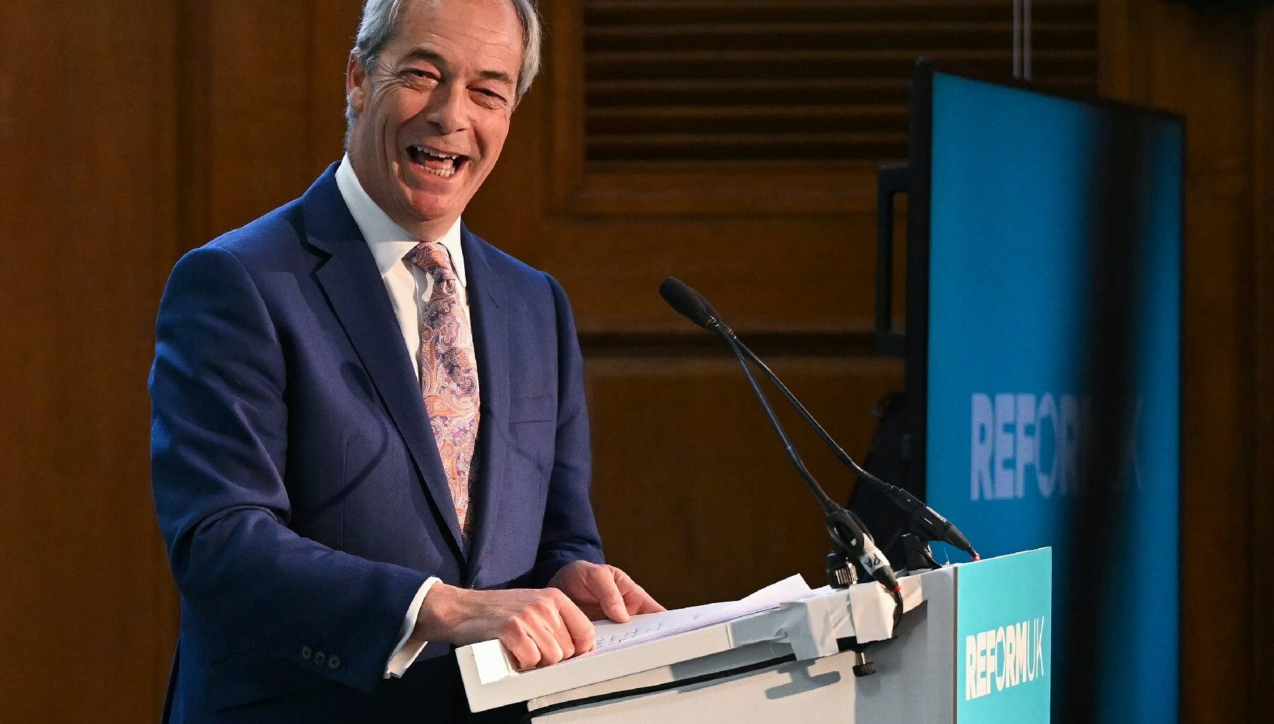 Nigel Farage lance son parti anti-immigration Reform UK à la conquête de l'Ecosse
