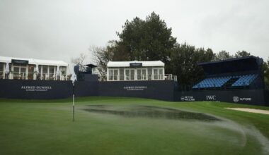 Le troisième tour de l'Alfred Dunhill Championship suspendu, le tournoi réduit à 54 trous