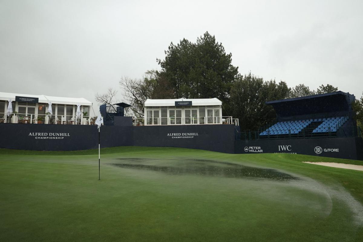Le troisième tour de l'Alfred Dunhill Championship suspendu, le tournoi réduit à 54 trous