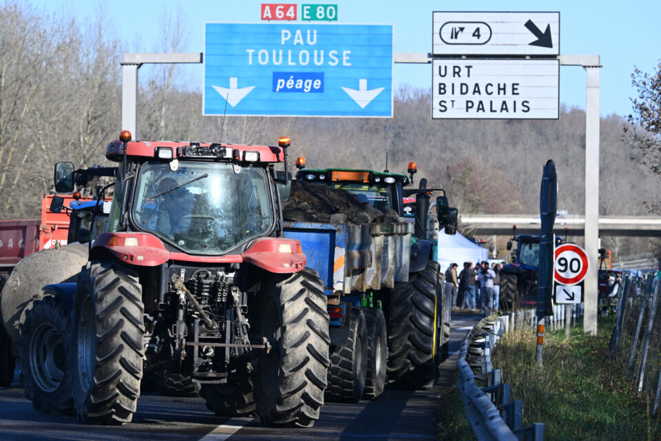 Des tracteurs entre Bayonne et Pau ce dimanche.