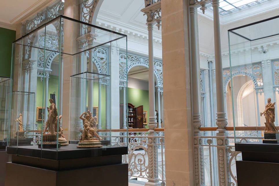 La scénographie du musée Bonnat-Helleu