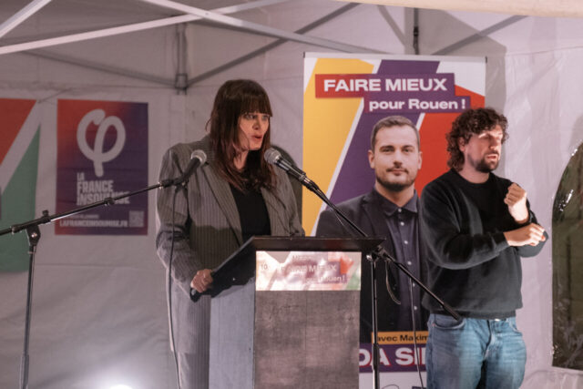 La députée de la 4ème circonscription de la Seine-Maritime, Alma Dufour, a vivement critiqué le bilan du maire de Rouen Nicolas Mayer-Rossignol. (© YR/76actu)