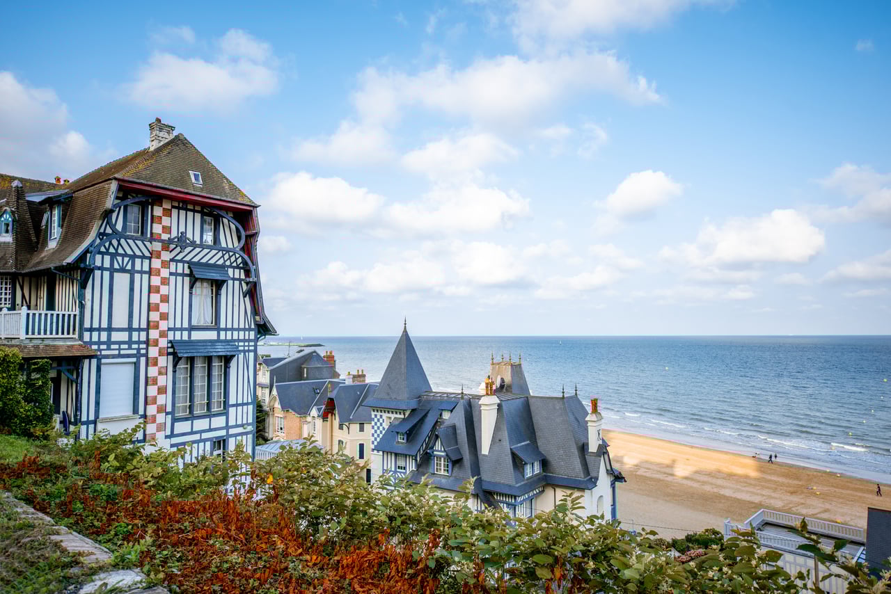 son incroyable maison normande à Trouville
