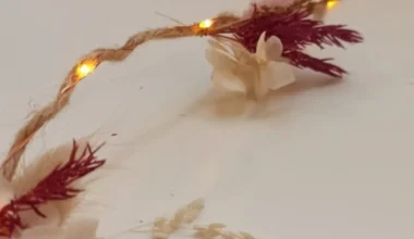 Atelier guirlande en fleurs séchées à Strasbourg (67)