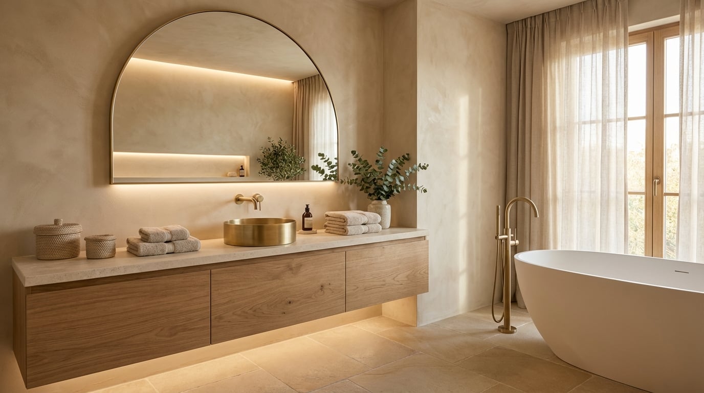 Avant de repeindre votre salle de bain d’invités, regardez ces couleurs que tous les designers valident en 2025