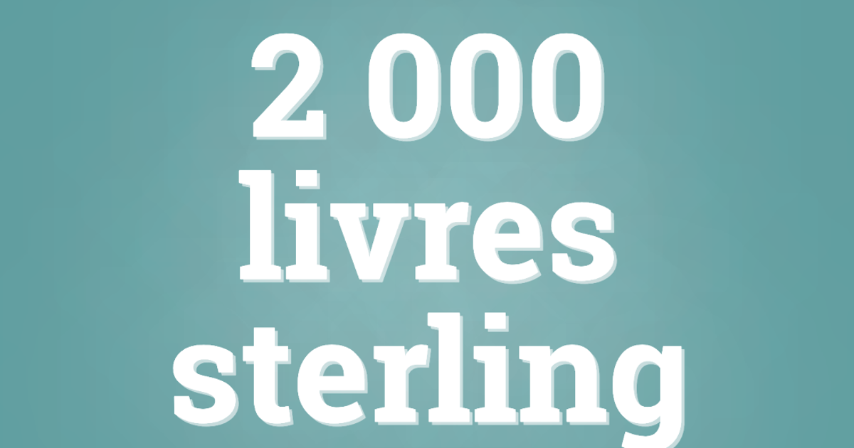 Au Royaume-Uni, un gros chèque pour sortir de la précarité